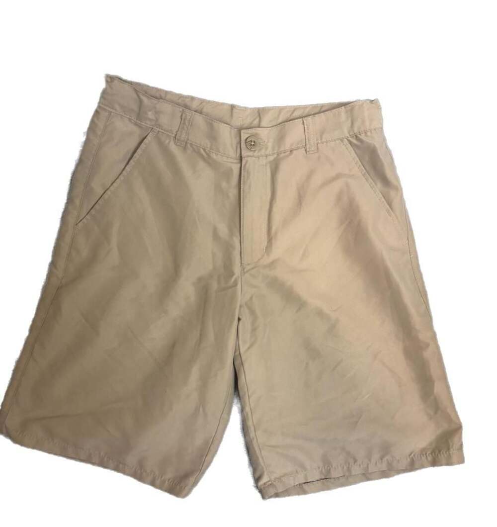 Nautica Boys Khaki Uniform Shorts Size 16 Regular